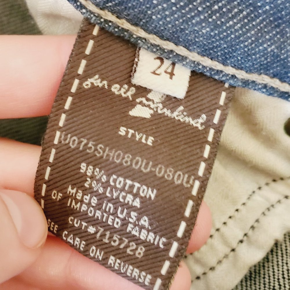 7FAM  Blue Flip Flop Bootcut Jeans - Picture 7 of 11